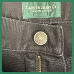 Lauren Jeans Co Ralph Lauren Black Wash Straight Leg Denim Jeans Quiet Luxury Size 4 Photo 1