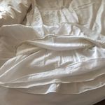 ZARA Women Sz S Embroidered Dress 0881/130 White Photo 5