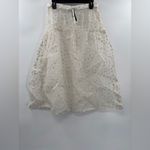 J.Crew Maryam Nassir Zadeh X drop-waist skirt in embroidered silk organza Photo 4