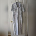 Faherty NWT  Size Medium Blythe Jumpsuit Light Indigo Wash Style WBS2213 Photo 4