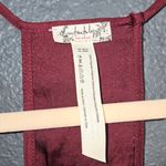 Free People  Red Asymmetrical Ruffled Tank Top Photo 2