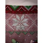 No Boundaries Christmas Llamas Knit Top Juniors Size L Long Sleeve Soft Stretchy Holiday Photo 7