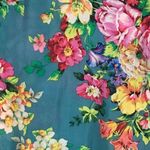 Johnny Was ‎ Floral Silk Tunic Dress Photo 7