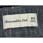 Abercrombie & Fitch  Gray Black Pleated Wide Leg Dress Pants Trousers Womens 2XS Photo 2