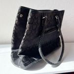 Brighton  Black Canvas with Leather Detail Purse Photo 2