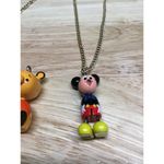 Vintage Disney Character Mickey Mouse & Pooh Bear Necklaces Pendants Photo 3