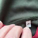 Green Olive Dress custom with Red Accents Army theme for Halloween size S Black Photo 2