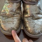UGG  Classic Short Sequin Boot grey sparkle size 6 Photo 4