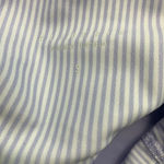 Allfenix Leggings Workout Gym Stretch Stripe Ankle Length Purple Size Small Photo 10