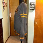 Harry Potter gray and yellow Griffindor cardigan size XL Hogwarts Photo 3