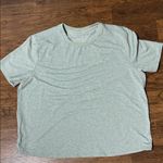 Outdoor Voices  Heathered Tees in Blue and Green Photo 5