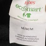 Hanes  EcoSmart Women’s Black Crew Neck Pullover Sweatshirt - Size Medium - EUC Photo 3