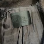 No.6 100% cotton beautiful brown jacket with leather buckle detailings Size M Photo 8