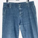 Eddie Bauer VTG Wide Leg Jeans Women’s Size 14 R Blue Denim Medium Wash Photo 2