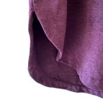 Athleta  Crewneck Burgundy Thumbhole High Lo Asymmetrical  Sporty Soft Long Sleev Photo 2