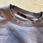 ZARA Cropped Sweatshirt Photo 2