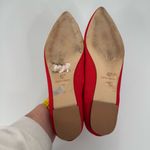 Corso Como  Julia Knit Pointed Ballerina Flat in Red Size 10 Photo 3