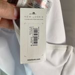 New Look  Sequin Plunge white Swimsuit NWT size 8 uk 12 Swimwear Photo 6