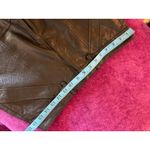 French Connection Albany Faux Leather Shorts Black Size US 6 90s BIKER GOTH Photo 2