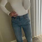 White Long Sleeve Bodysuit Photo 0