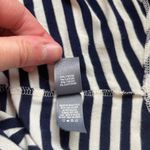 Aerie Just Add Leggings Navy Blue & White Striped Tunic Tee Photo 8