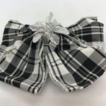 Bow Hair Barrette Watch Plaid Black White Hair Accessory Photo 14