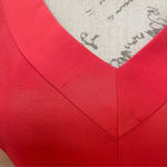 Kate Spade New York Citrus Candy Pop Fit & Flare Y2K Dress Red Pink 100% silk 4 Photo 6