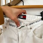 Tommy Hilfiger Vintage White High Rise Stamped Logo Waist Band Size 6 Photo 9