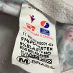 Massam Size Medium White Floral Print Padded Underwire Bra. Made in Brazil. New. Photo 6