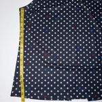 Lady Hagen Navy‎ Star-Patterned Sleeveless Collared Top Polo Preppy Photo 9