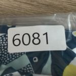 Lands' End  Dress Blue Yellow Fish Print Tank Sleeveless Casual Summer Size Small Photo 8