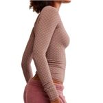 Free People  Intimately Love Letter Long Sleeve New with Tags Size XS/S Photo 2