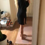 Old Navy Black and colorful long sleeve beach cover up Photo 1