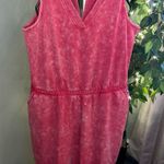 Lane Bryant Livi French Terry Cloth Cropped Sleeveless Jumpsuit size 22/24 NWT Photo 0