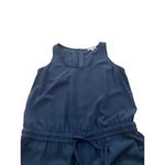 CAbi  303 French Navy Blue Sleeveless Jumpsuit Size Medium Photo 6