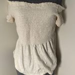 Old Navy Smocked off the shoulder top Photo 0