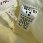 Driftwood  Colette Sunny Embroidered Raw Edge Jeans size 12 NWT Photo 4