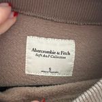 Abercrombie & Fitch Tan  Cropped Crew Neck Photo 1