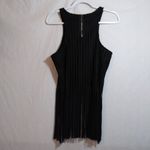 Charlotte Russe  Black Fringe Sleeveless Western Festival Juniors Top Size XL Photo 6