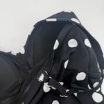 Swim Solutions Tankini Top Size 12 NWT Tummy Control Polka Dot Swim Black White Photo 10