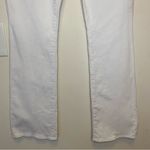 L'Agence L’AGENCE Oriana High Rise Straight Leg 5-Pocket Jeans White Sz 29 Photo 8