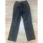 PacSun  Women's Distressed Dad Jeans Straight High Rise Button Fly Size 25 Black‎ Photo 5