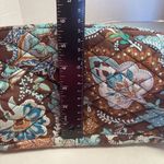 Vera Bradley Women's 2-Piece Set Brown Vintage Quilted Floral Tote Bag Photo 7