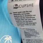 Cupshe Black and Tan print Bikini Top with V-Wire NWT Size Medium Photo 8