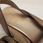 Free People {6.5/37} Bakersfield Slingback Mule In Bronze Metallic Photo 8
