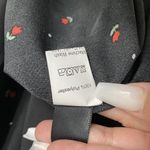 SheIn Spaghetti Strap Romantic Casual Mini Dress With Rose Prints, Black/Red, L Photo 7