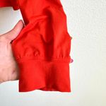 Lululemon Orange Abrasion Resistant Crop Long Sleeve Shirt Women's 10 Photo 4