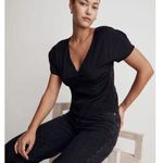 Madewell Puff-Sleeve Top in Floral Jacquard, NWOT Photo 0