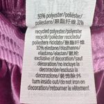 Victorias Secret XXL PINK Velour Shine Logo Wide Leg Pants Rhinestones Pockets Purple Size undefined Photo 5