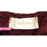 Altar'd State Karney Dress Burgundy Bell Sleeve Open Back Cut-Outs Cutouts Knit Photo 4